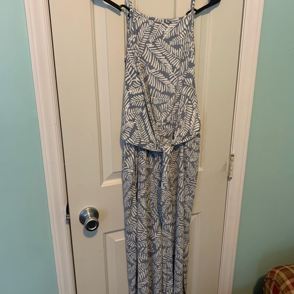 Maurice’s blue/gray romper jumpsuit size large worn one time - Picture 4 of 5